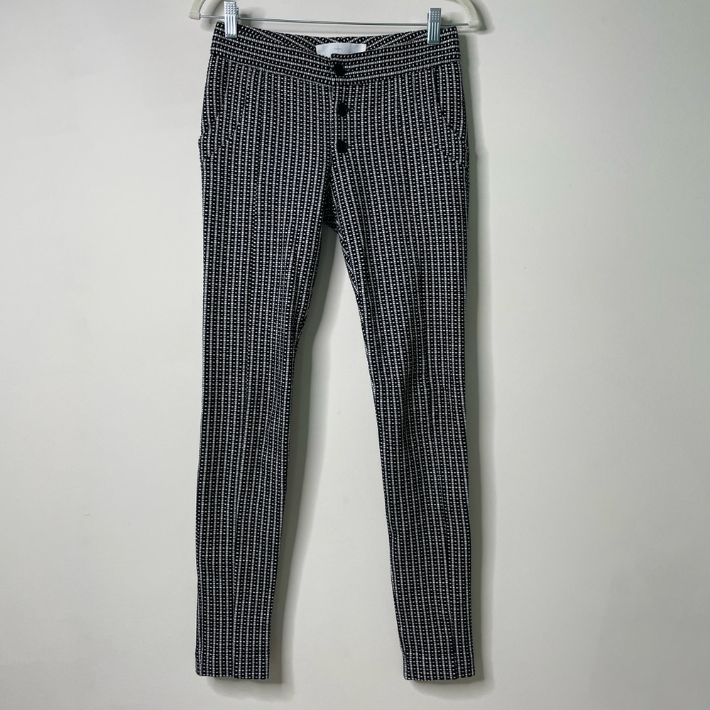 Thakoon Addition Black/White Slim Pants 0